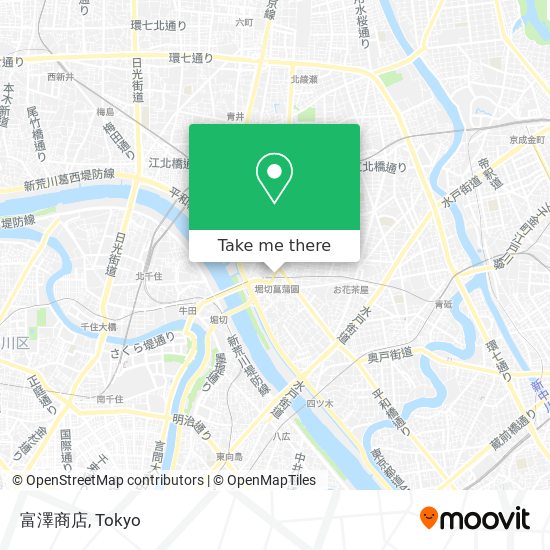 富澤商店 map
