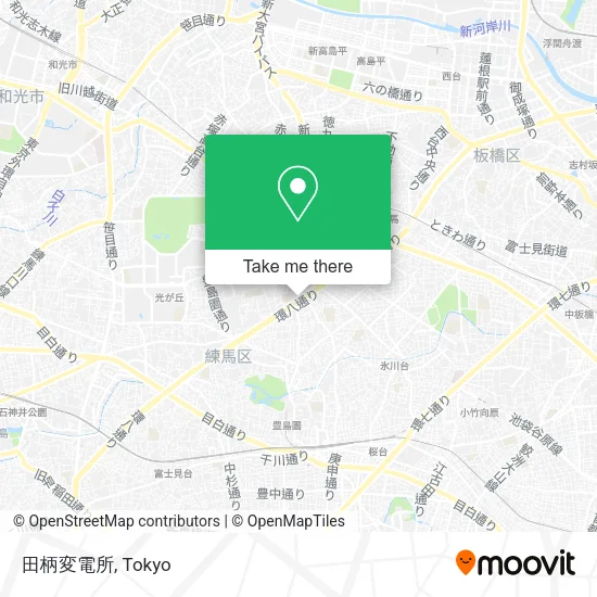 田柄変電所 map