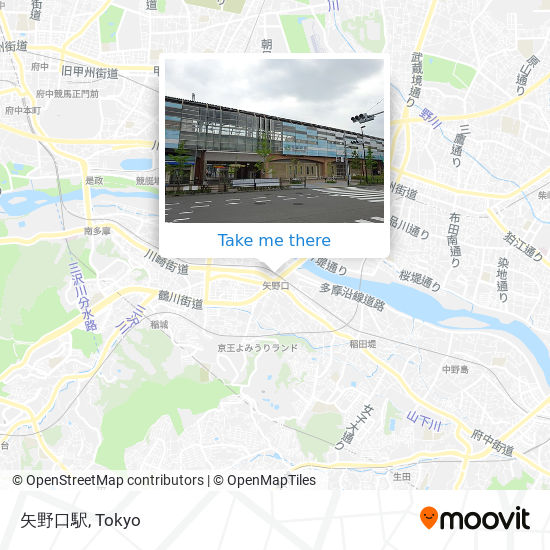 矢野口駅 map