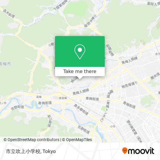 市立吹上小学校 map