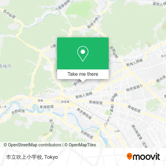 市立吹上小学校 map