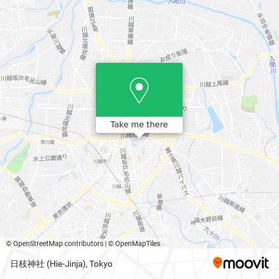 日枝神社 (Hie-Jinja) map