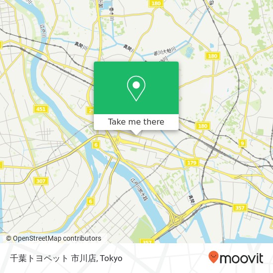 千葉トヨペット 市川店 map