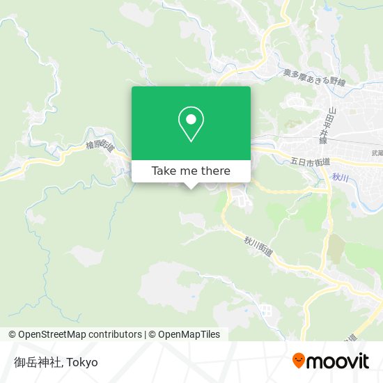 御岳神社 map