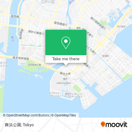 舞浜公園 map