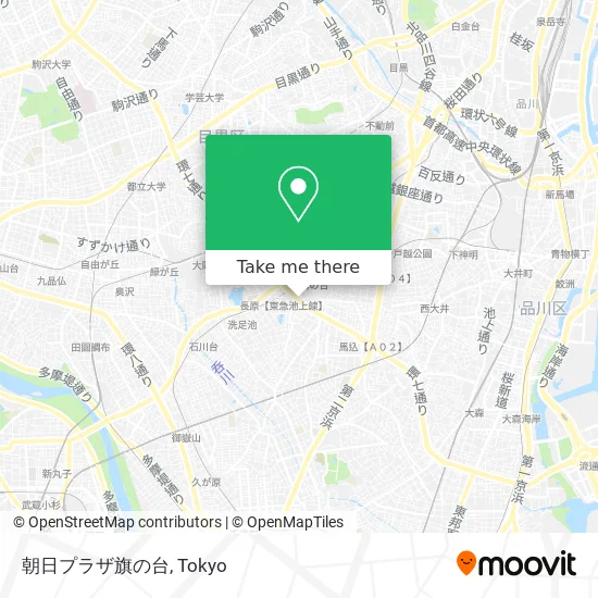 朝日プラザ旗の台 map