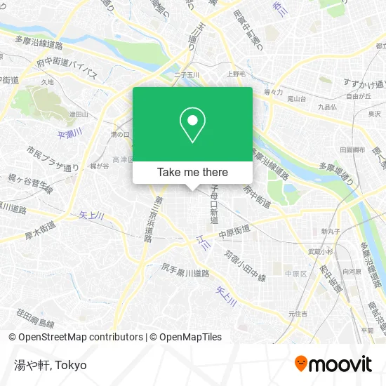 湯や軒 map