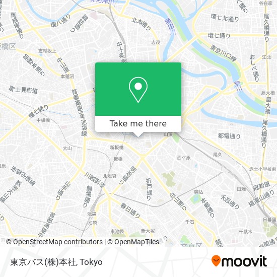 東京バス(株)本社 map