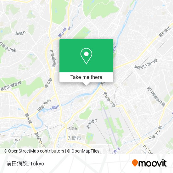 前田病院 map