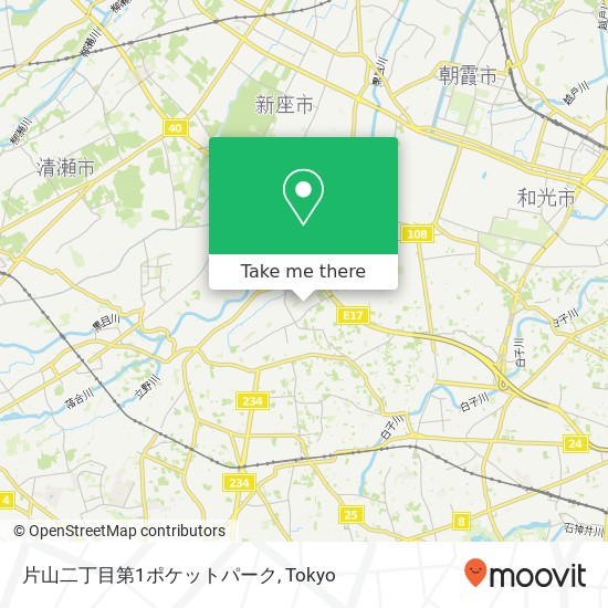 片山二丁目第1ポケットパーク map