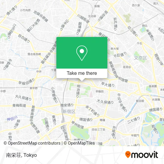 南栄荘 map
