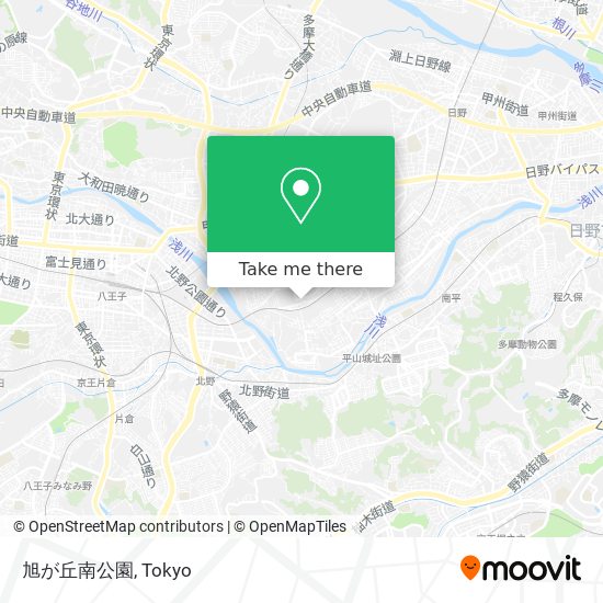 旭が丘南公園 map