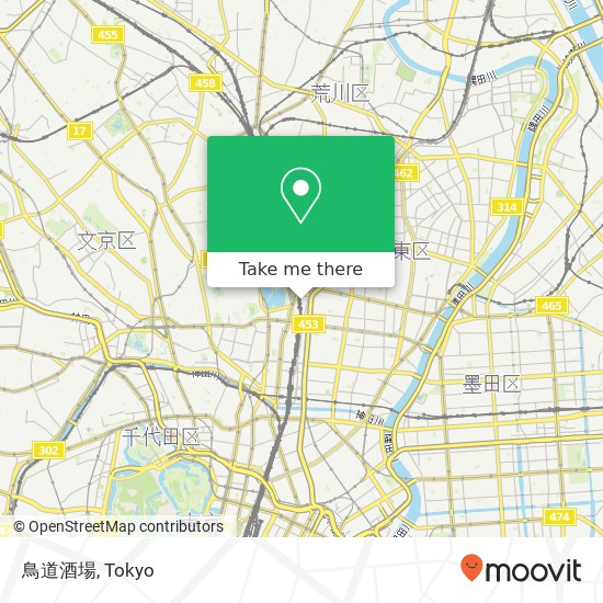 鳥道酒場 map