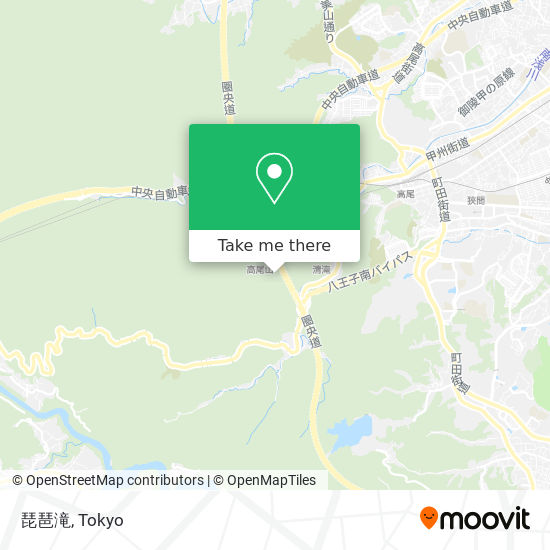 琵琶滝 map