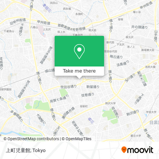 上町児童館 map