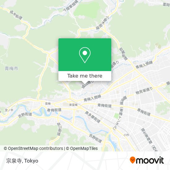 宗泉寺 map