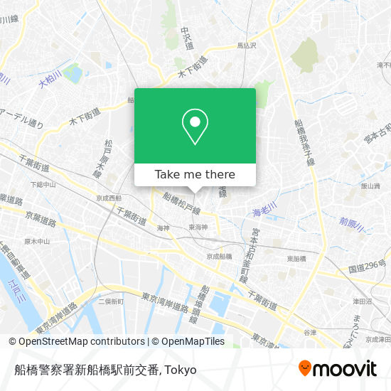 船橋警察署新船橋駅前交番 map