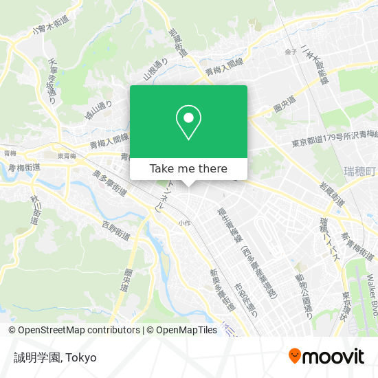 誠明学園 map