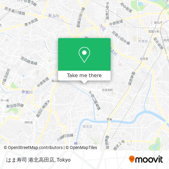 はま寿司 港北高田店 map