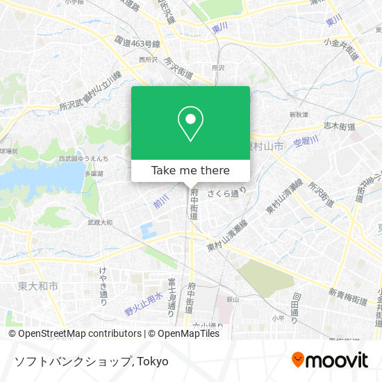 ソフトバンクショップ map