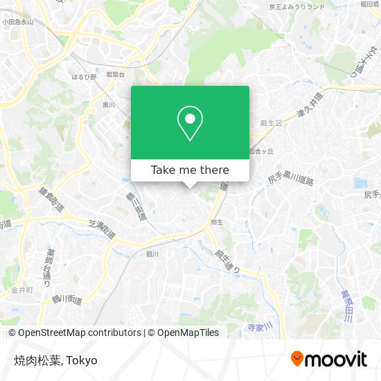 焼肉松葉 map