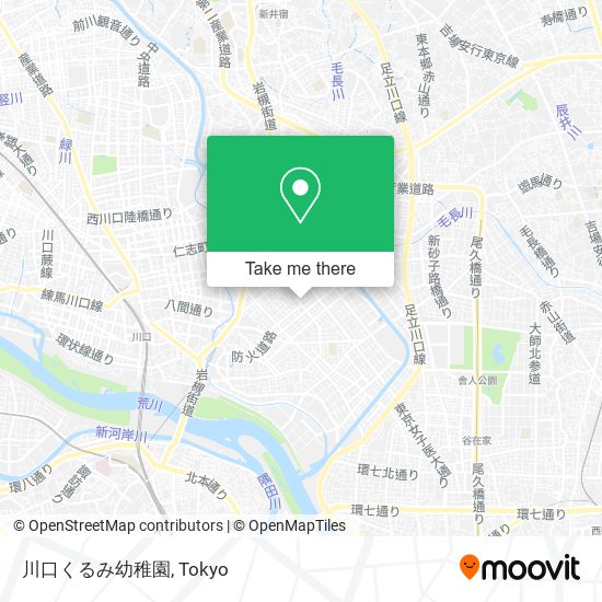 川口くるみ幼稚園 map
