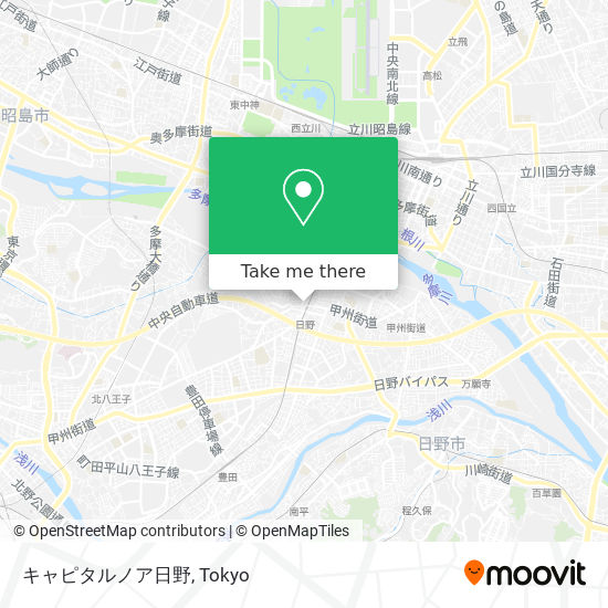 キャピタルノア日野 map