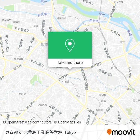 東京都立 北豊島工業高等学校 map