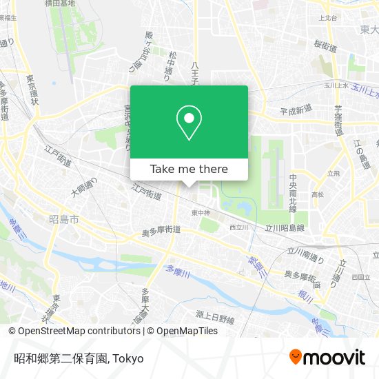 昭和郷第二保育園 map