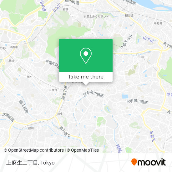 上麻生二丁目 map
