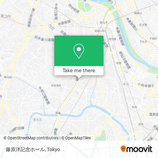 藤原洋記念ホール map