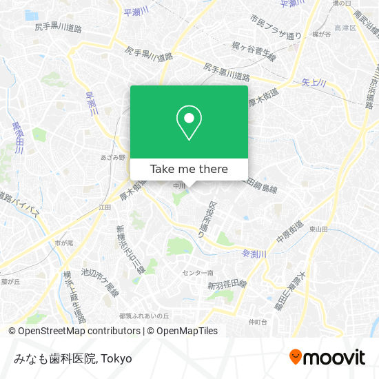 みなも歯科医院 map