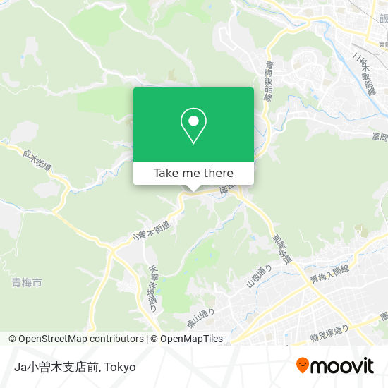 Ja小曽木支店前 map