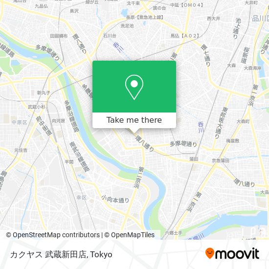 カクヤス 武蔵新田店 map