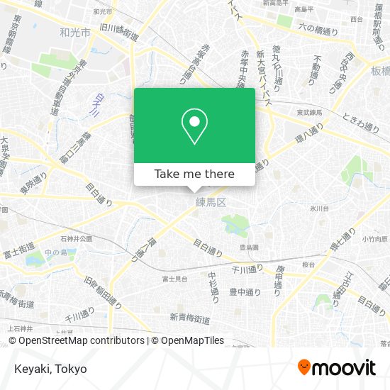 Keyaki map