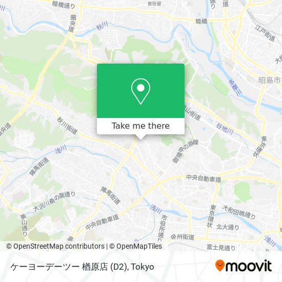 ケーヨーデーツー 楢原店 (D2) map