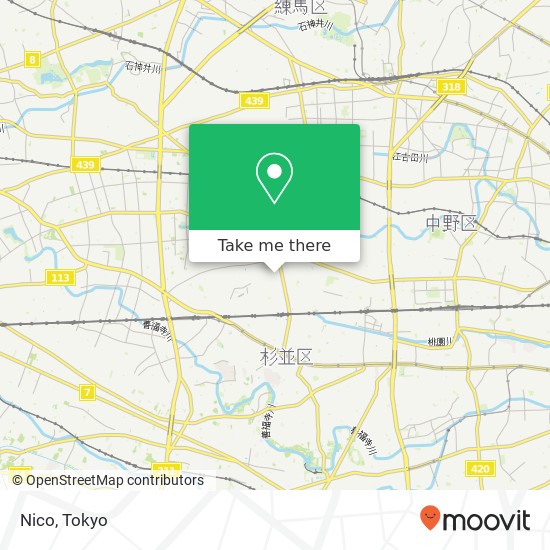 Nico map