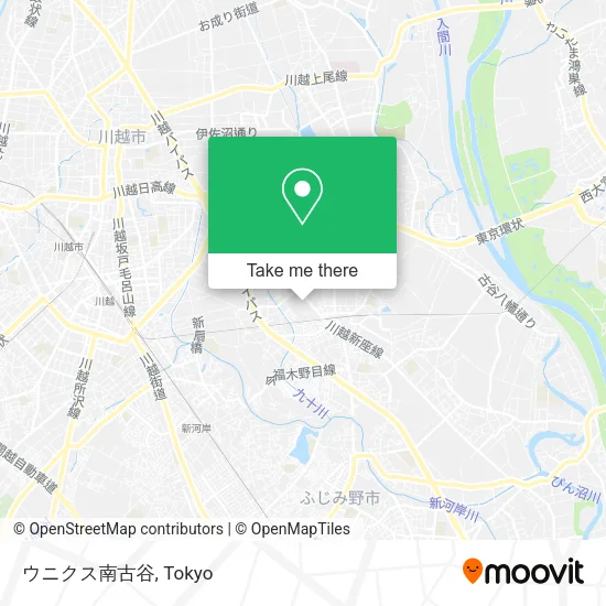 ウニクス南古谷 map