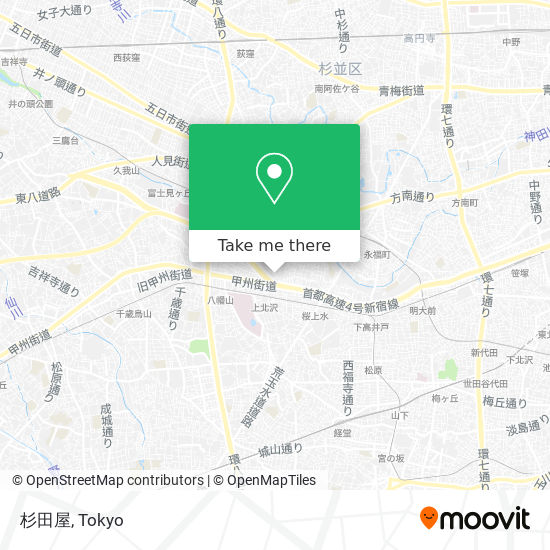 杉田屋 map