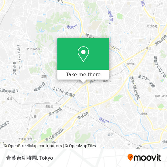 青葉台幼稚園 map