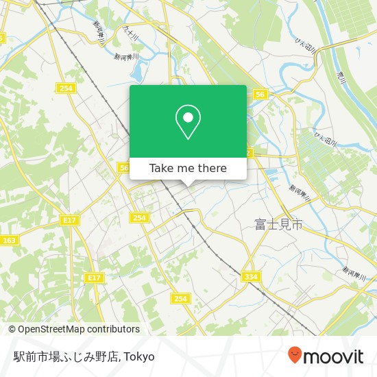 駅前市場ふじみ野店 map