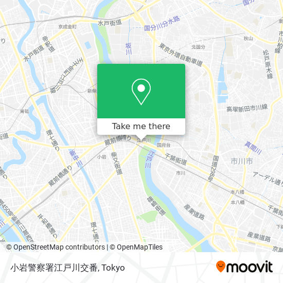 小岩警察署江戸川交番 map