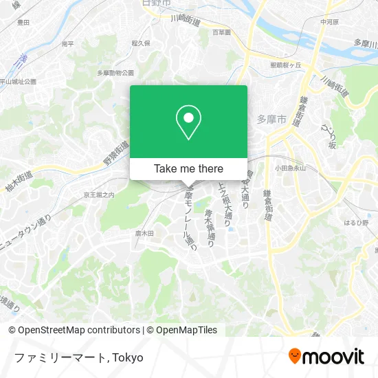 ファミリーマート map