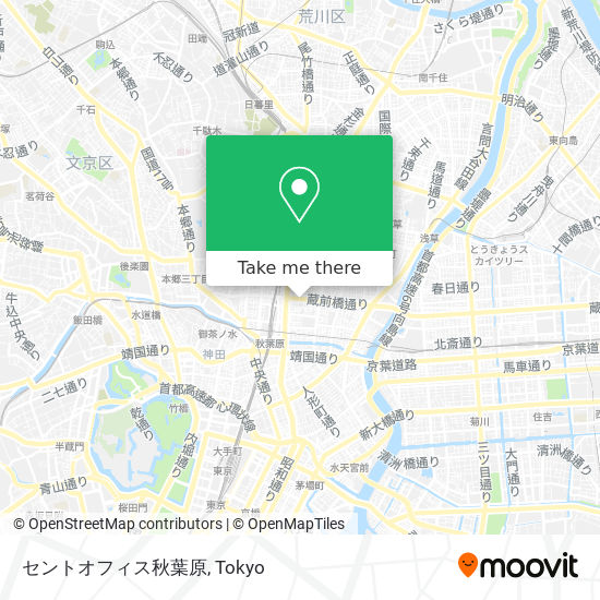 セントオフィス秋葉原 map