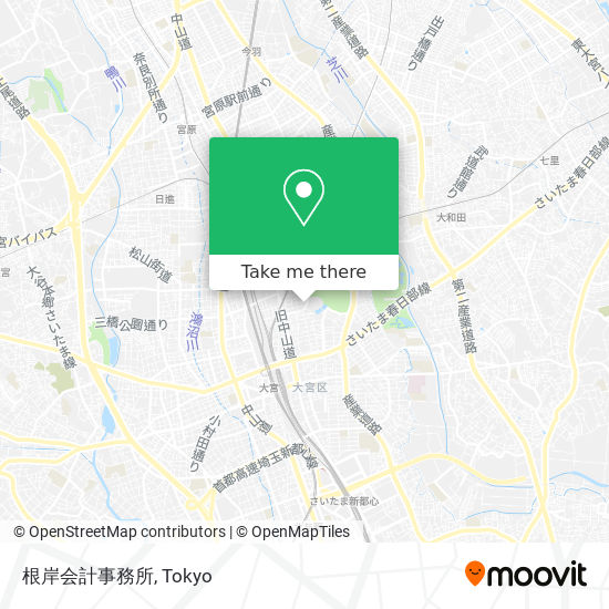 根岸会計事務所 map