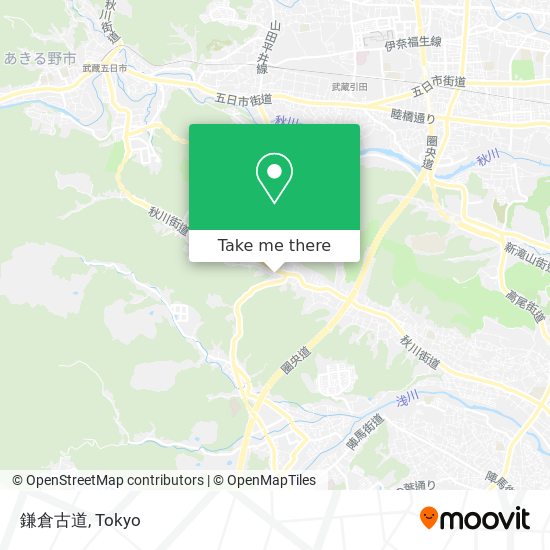 鎌倉古道 map