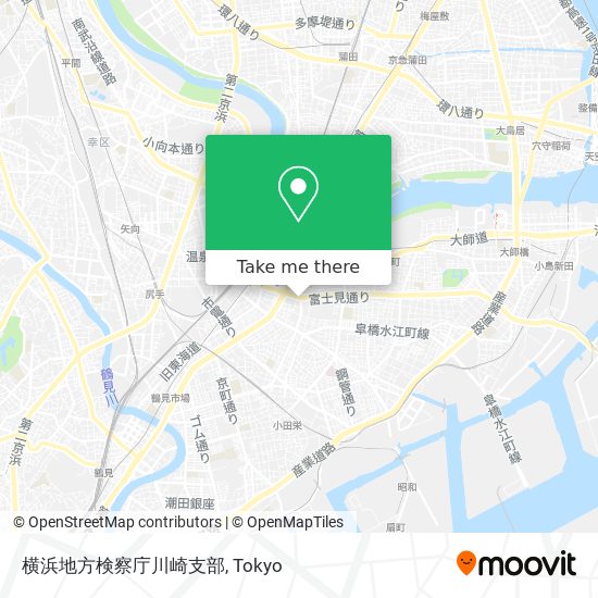 横浜地方検察庁川崎支部 map