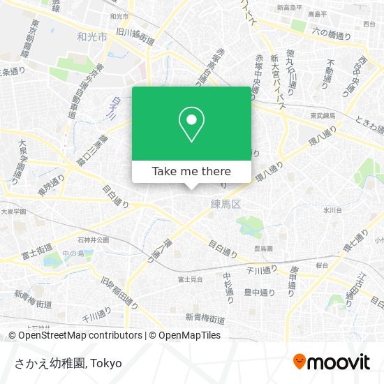 さかえ幼稚園 map