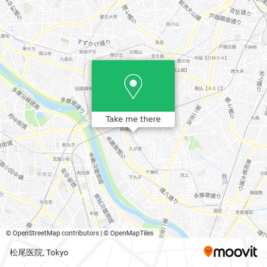 松尾医院 map