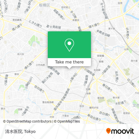 清水医院 map